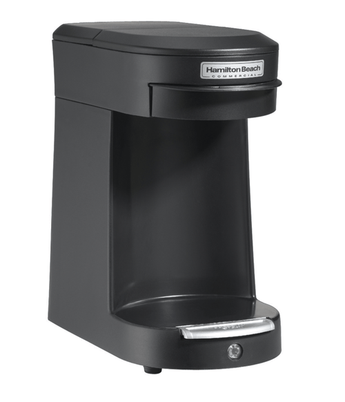 1 Cup Commercial Soft Pod Coffee Maker, Auto Shut Off, Black