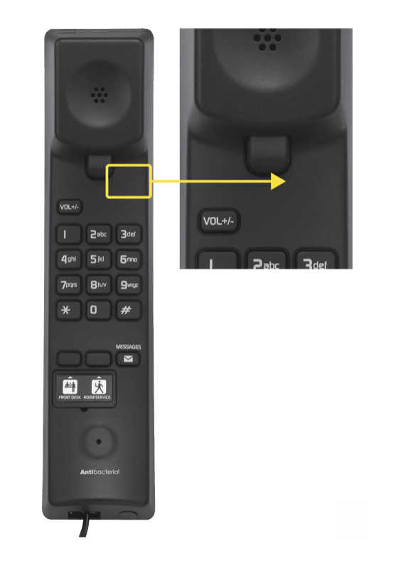 VTECH CTM-A2315 1-Line Analog Corded Phone Desk mount - Image 2